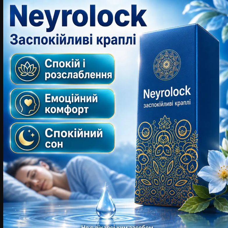 Neyrolock — Краплі заспокійливі (Нейролок)